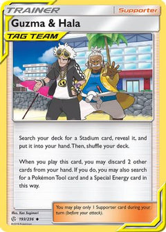 Guzma & Hala (193) [SM - Cosmic Eclipse] - Deck Out Gaming