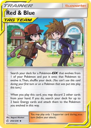 Red & Blue (202) [SM - Cosmic Eclipse] - Deck Out Gaming