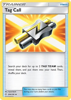 Tag Call (206) [SM - Cosmic Eclipse] Reverse Holofoil - Deck Out Gaming
