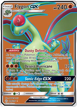 Flygon GX (Full Art) (218) [SM - Cosmic Eclipse] Holofoil - Deck Out Gaming