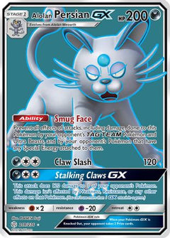 Alolan Persian GX (Full Art) (219) [SM - Cosmic Eclipse] Holofoil - Deck Out Gaming