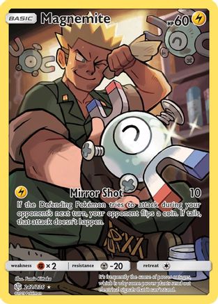 Magnemite (Secret) (242) [SM - Cosmic Eclipse] Holofoil - Deck Out Gaming