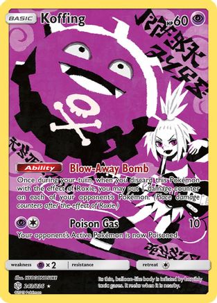 Koffing (Secret) (243) [SM - Cosmic Eclipse] Holofoil - Deck Out Gaming