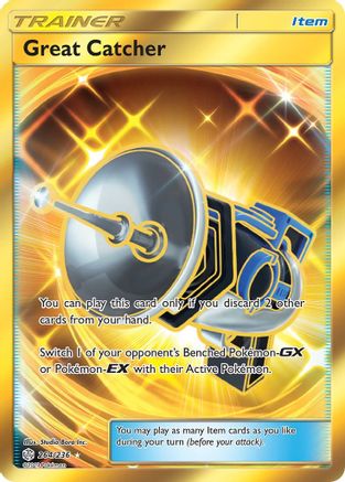 Great Catcher (Secret) (264) [SM - Cosmic Eclipse] Holofoil - Deck Out Gaming