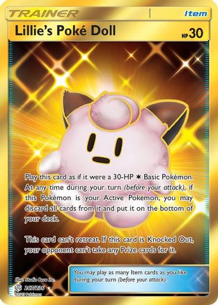 Lillie's Poke Doll (Secret) (267) [SM - Cosmic Eclipse] Holofoil - Deck Out Gaming