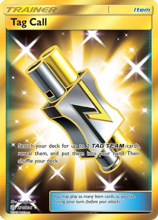 Tag Call (Secret) (270) [SM - Cosmic Eclipse] Holofoil - Deck Out Gaming