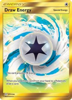 Draw Energy (Secret) (271) [SM - Cosmic Eclipse] Holofoil - Deck Out Gaming