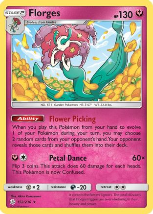 Florges (152) [SM - Cosmic Eclipse] Holofoil - Deck Out Gaming