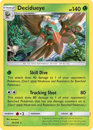 Decidueye (20) [SM - Cosmic Eclipse] Holofoil - Deck Out Gaming