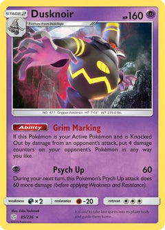 Dusknoir (85) [SM - Cosmic Eclipse] Reverse Holofoil - Deck Out Gaming