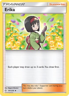 Erika (191) [SM - Cosmic Eclipse] Reverse Holofoil - Deck Out Gaming
