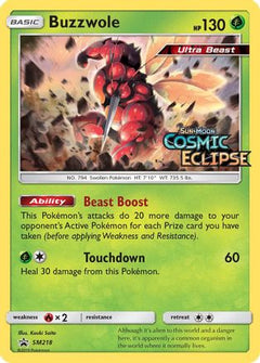 Buzzwole - SM218 (Prerelease) (SM218) [SM Promos] Holofoil - Deck Out Gaming