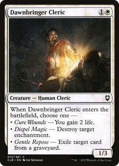 Dawnbringer Cleric (15) [Commander Legends: Battle for Baldur's Gate] foil - Deck Out Gaming