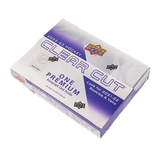 2022-23 Upper Deck Clear Cut Hockey Hobby Box - Deck Out Gaming