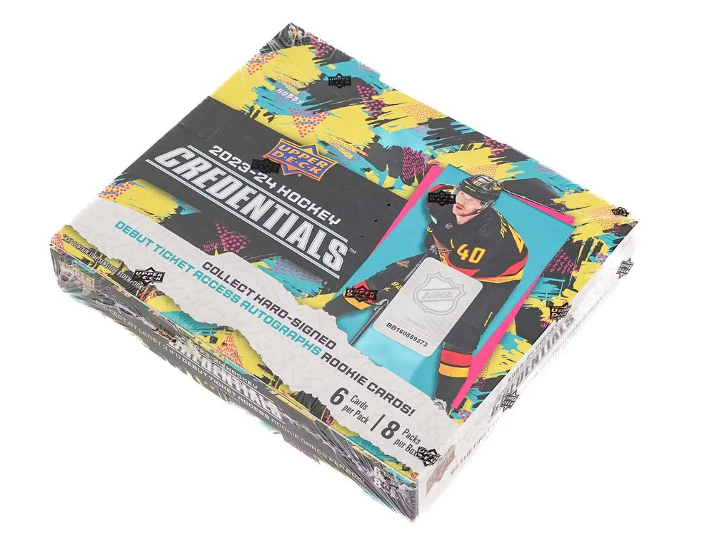 2023-24 Upper Deck Credentials Hockey Hobby Box - Deck Out Gaming