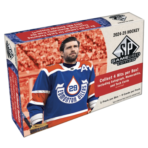2024-25 Upper Deck Game Used Hockey Hobby Box - Deck Out Gaming