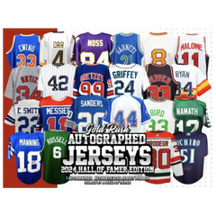 2024 Gold Rush Hall of Fame Autographed Multi-Sport Jersey Edition Box - Deck Out Gaming