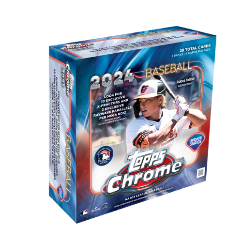 2024 Topps Chrome Update Series Baseball Mega Box - Deck Out Gaming