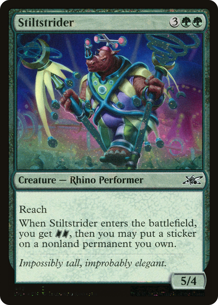 Stiltstrider (Galaxy Foil) (443) [Unfinity] foil - Deck Out Gaming