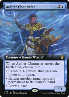 Aether Channeler (Extended Art) (392) [Dominaria United] - Deck Out Gaming