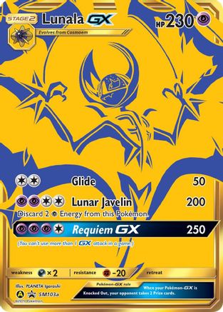 Lunala GX - SM103a (SM103a) [SM Promos] Holofoil - Deck Out Gaming