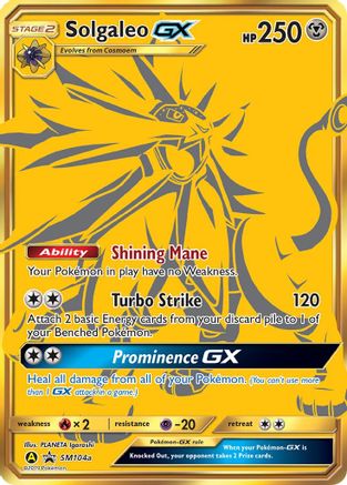 Solgaleo GX - SM104a (SM104a) [SM Promos] Holofoil - Deck Out Gaming