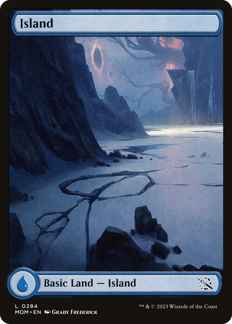 Island (0284) (284) [March of the Machine] foil - Deck Out Gaming