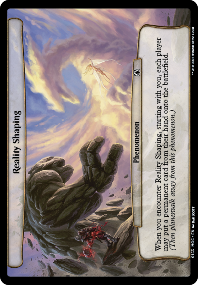 Reality Shaping (155) [March of the Machine Commander] - Deck Out Gaming