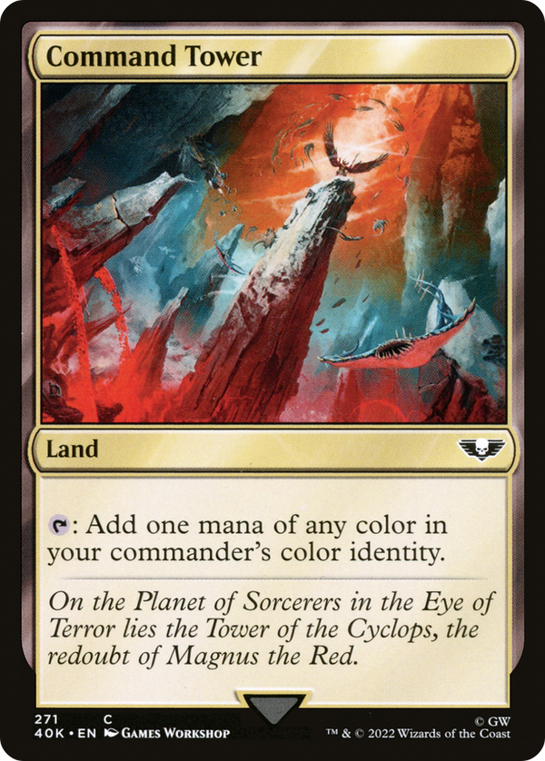 Command Tower (271) (271) [Warhammer 40,000 Commander] - Deck Out Gaming