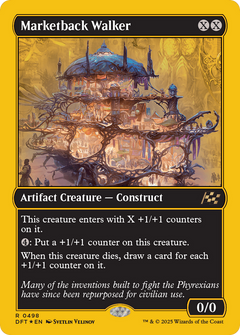 Marketback Walker (First-Place Foil) (498) [Aetherdrift] foil - Deck Out Gaming