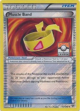 Muscle Band - 121/146 - (Pokemon League) (121) [League & Championship Cards] Reverse Holofoil - Deck Out Gaming