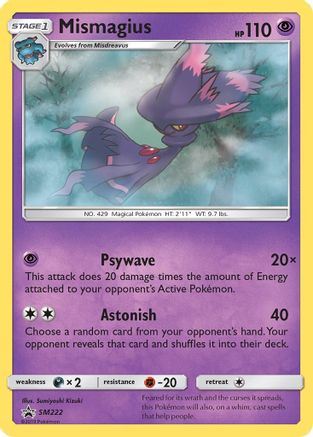 Mismagius - SM222 (SM222) [SM Promos] Holofoil - Deck Out Gaming
