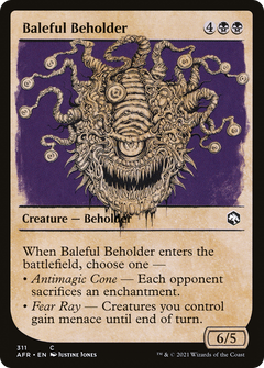 Baleful Beholder (Showcase) (311) [Adventures in the Forgotten Realms] foil - Deck Out Gaming