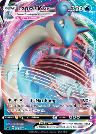 Lapras VMAX (50) [SWSH01: Sword & Shield Base Set] Holofoil - Deck Out Gaming