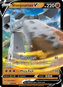 Stonjourner V (115) [SWSH01: Sword & Shield Base Set] Holofoil - Deck Out Gaming