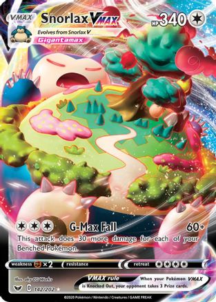 Snorlax VMAX (142) [SWSH01: Sword & Shield Base Set] Holofoil - Deck Out Gaming