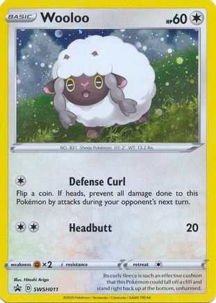 Wooloo - SWSH011 (SWSH011) [SWSH: Sword & Shield Promo Cards] Holofoil - Deck Out Gaming