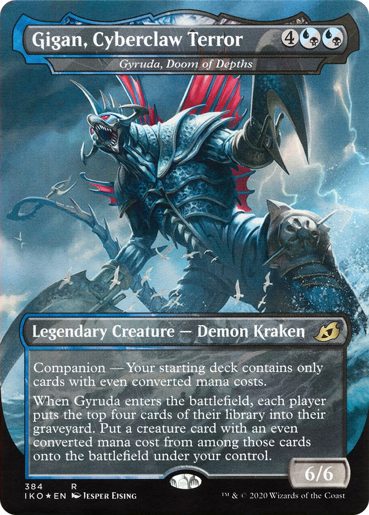 Gigan, Cyberclaw Terror - Gyruda, Doom of Depths (384) [Ikoria: Lair of Behemoths] - Deck Out Gaming