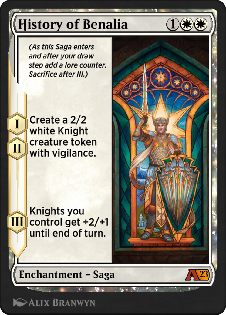 History of Benalia (31) [Alchemy: The Brothers' War] - Deck Out Gaming