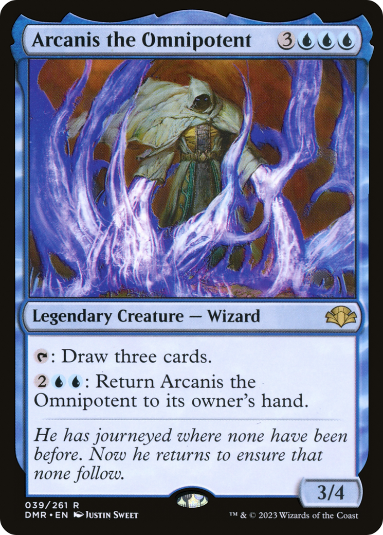 Arcanis the Omnipotent (39) [Dominaria Remastered] foil - Deck Out Gaming