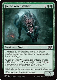 Fierce Witchstalker (656) [Foundations Jumpstart] - Deck Out Gaming