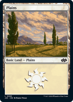 Plains (0083) (83) [Foundations Jumpstart] - Deck Out Gaming
