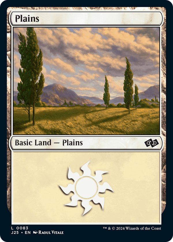 Plains (0083) (83) [Foundations Jumpstart] - Deck Out Gaming