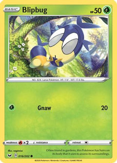 Blipbug (016) (16) [SWSH01: Sword & Shield Base Set] Reverse Holofoil - Deck Out Gaming