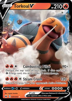 Torkoal V (24) [SWSH01: Sword & Shield Base Set] Holofoil - Deck Out Gaming