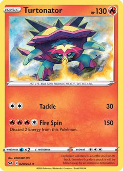 Turtonator (29) [SWSH01: Sword & Shield Base Set] - Deck Out Gaming