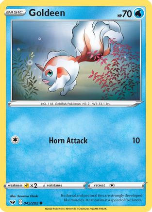 Goldeen (045) (45) [SWSH01: Sword & Shield Base Set] - Deck Out Gaming