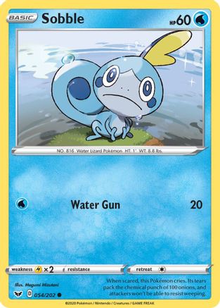 Sobble (054) (54) [SWSH01: Sword & Shield Base Set] Reverse Holofoil - Deck Out Gaming