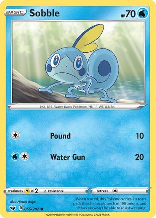 Sobble (055) (55) [SWSH01: Sword & Shield Base Set] - Deck Out Gaming