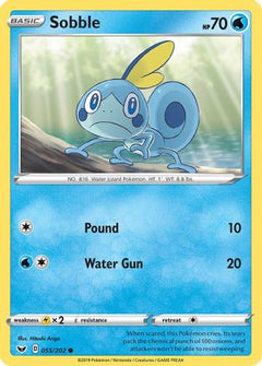 Sobble (055) (55) [SWSH01: Sword & Shield Base Set] Reverse Holofoil - Deck Out Gaming